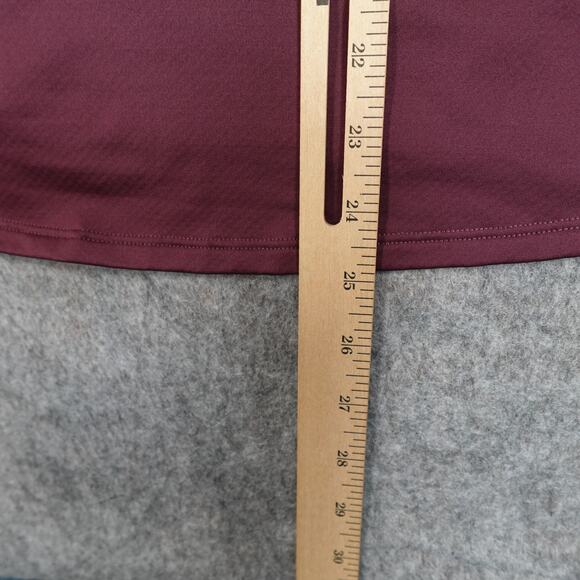 Athleta Pullover Womens Extra Small Whistler Half Zip Mock Neck Run Gym Workout - Picture 7 of 8